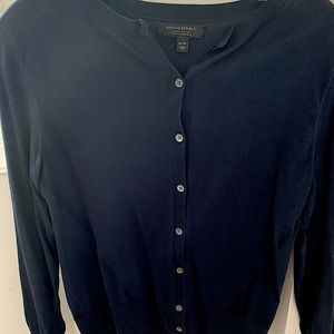 Banana republic stretch cotton cardigan